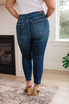 Phillipa High Rise Release Hem Slim Jeans