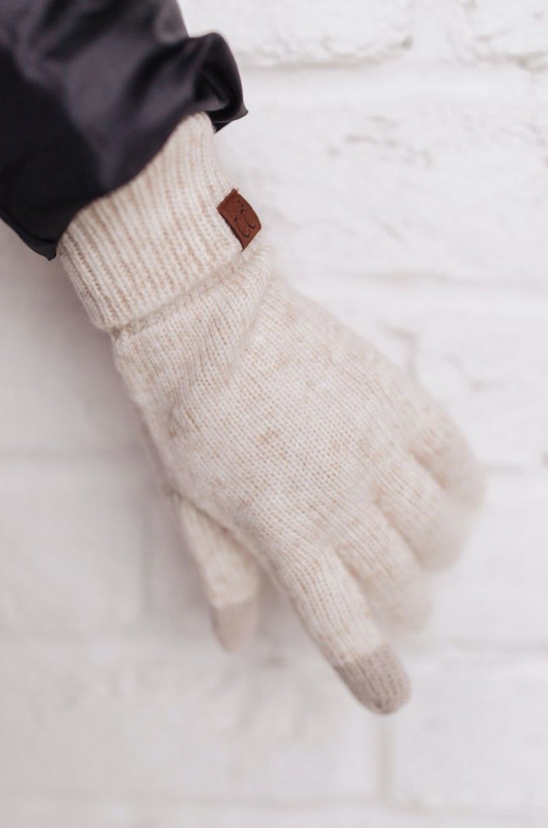 Classic Rib Knit Gloves