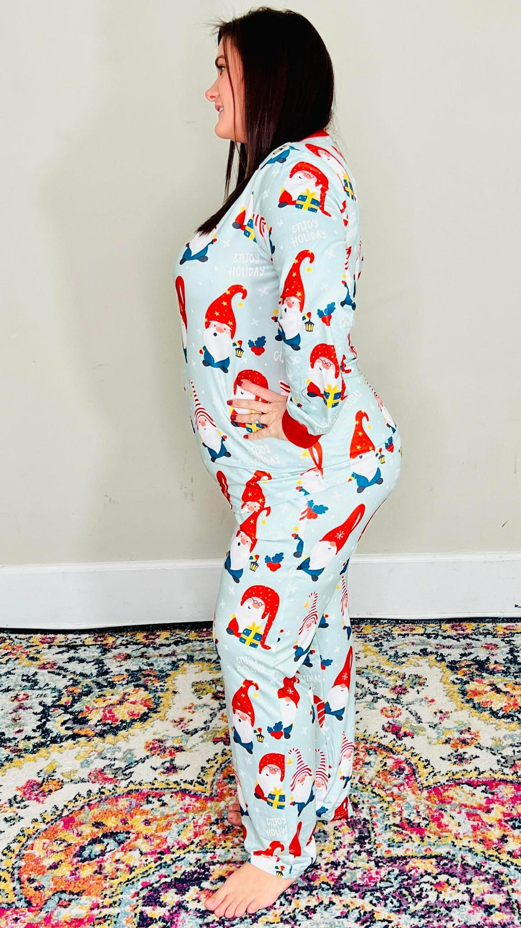 Gnome Pajama Set | Adult