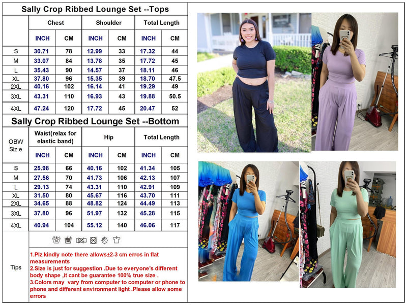 PREORDER: Petite Length Ribbed Pants in Four Colors