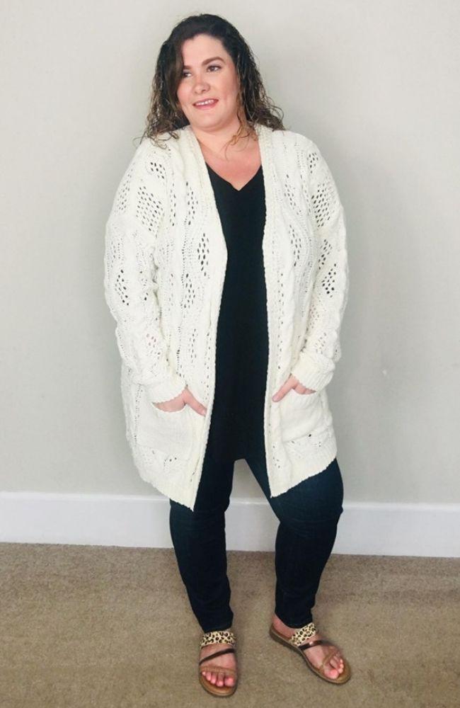 Floating on Clouds Sweater | Ivory - Trendy Plus Size Women's Boutique Clothing