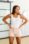 Brittany Mid Rise Cut Off Shorts