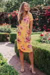Clair Dress in Yellow
