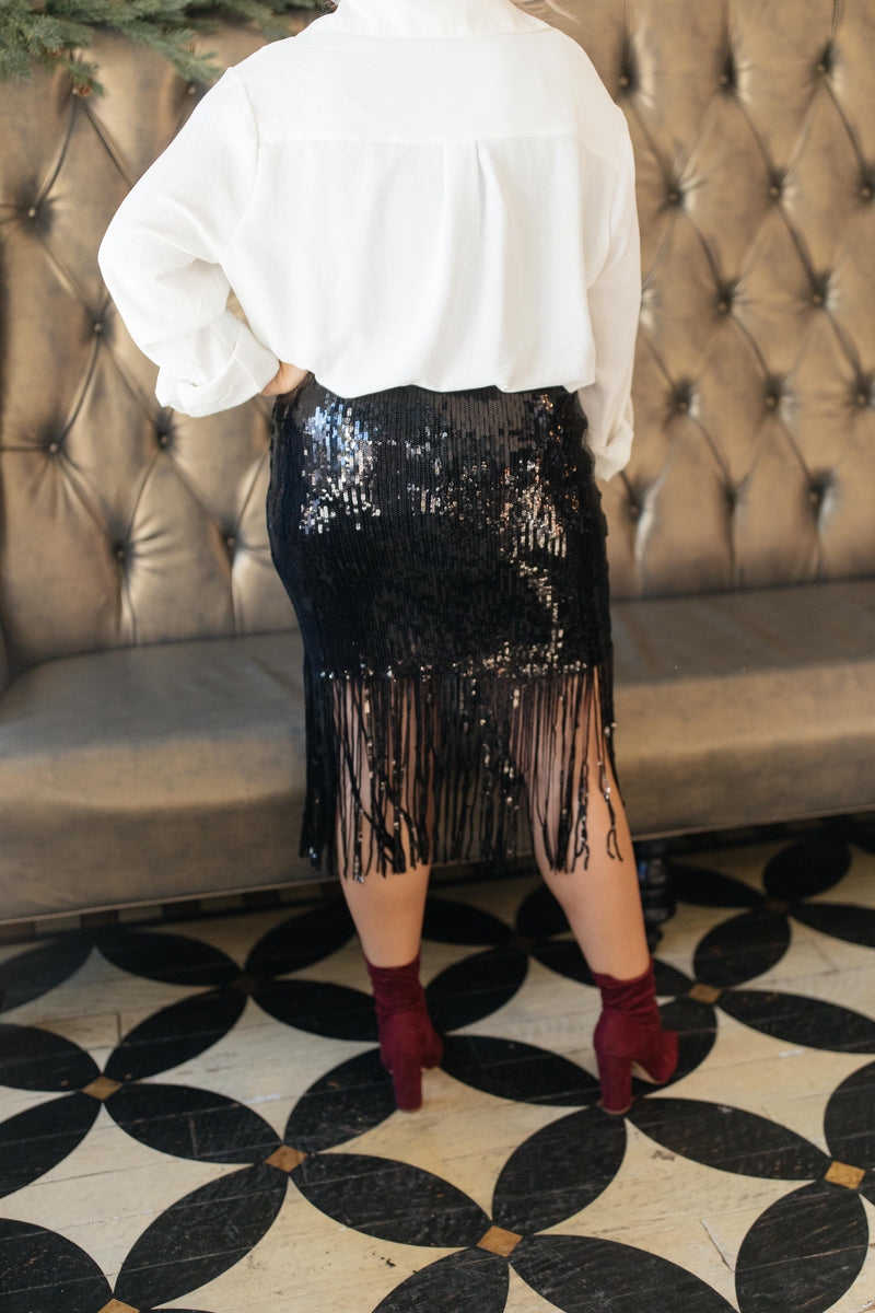 Sierra Sequin Skirt