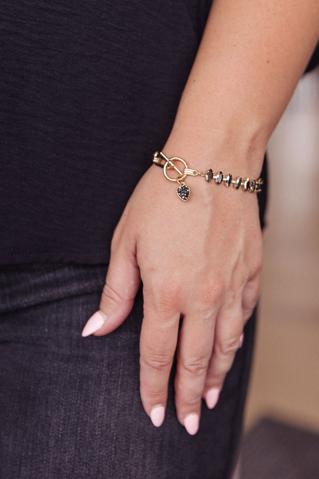 Sofia Toggle Bracelet In Gold