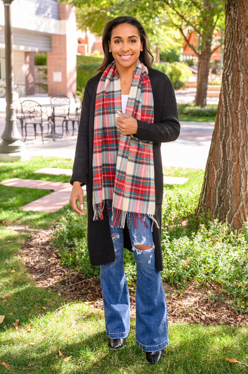 Soft As Can Be Traditional Plaid Scarf