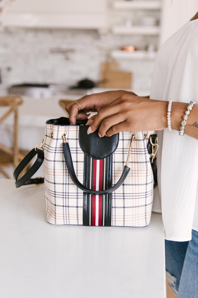 The Calee Gingham Bag