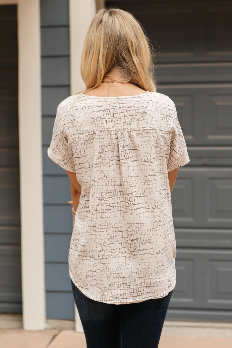 The Parker Printed Blouse