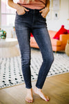Black Gold High Waist Jeans - Trendy Plus Size Women's Boutique Clothing