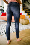 Black Gold High Waist Jeans - Trendy Plus Size Women's Boutique Clothing