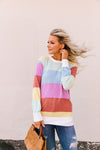 Bold Rainbow Pullover
