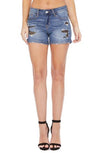 Plus Size Judy Blue Camo Patch Shorts - Trendy Plus Size Women's Boutique Clothing