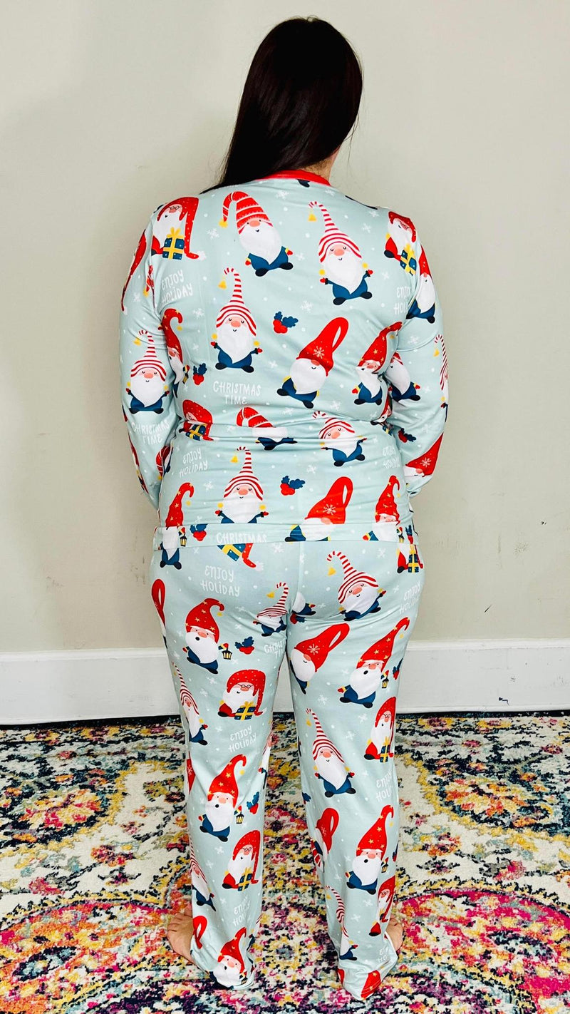 Gnome Pajama Set | Adult
