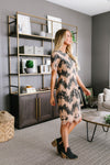 Chevron Lace Dress - Trendy Plus Size Women's Boutique Clothing