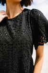 Eva Black Lace Dress - Trendy Plus Size Women's Boutique Clothing