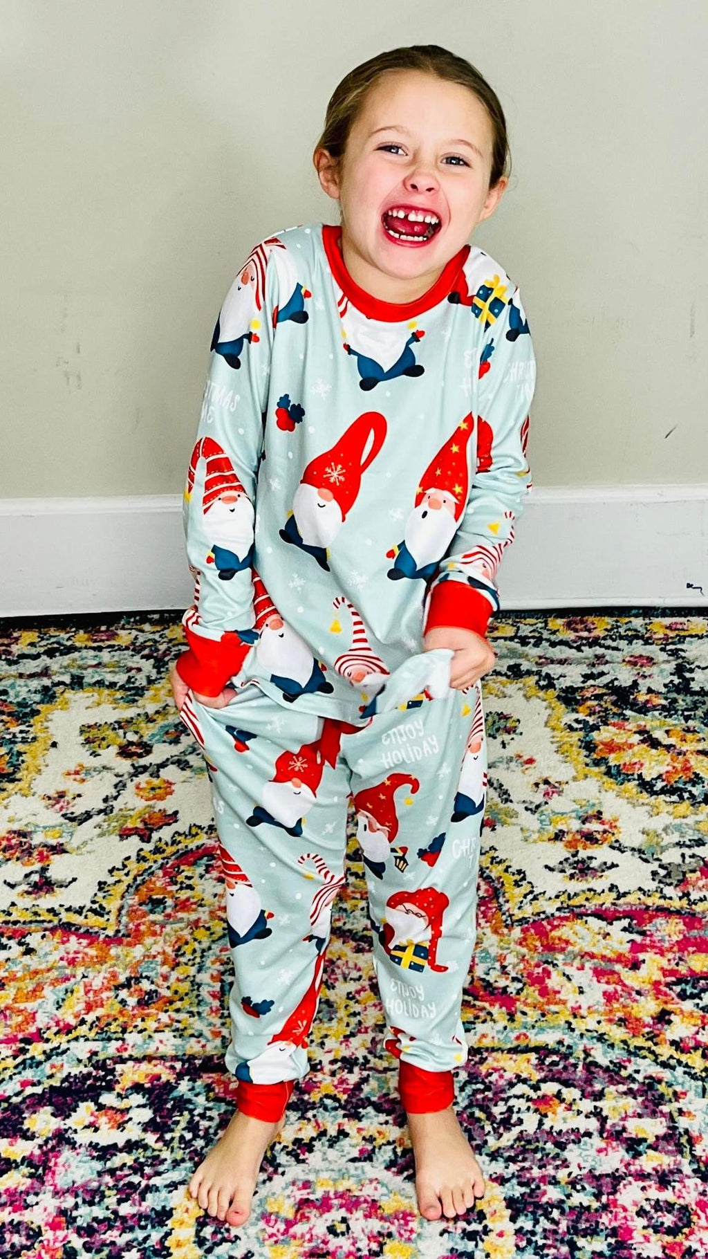 Gnome Pajama Set | Kid