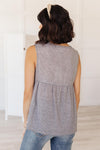 Harmony Top in Charcoal