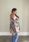 Fall on Me Cold Shoulder - Trendy Plus Size Women's Boutique Clothing
