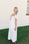 Made For Romance Lace Midi Dress - Trendy Plus Size Women's Boutique Clothing