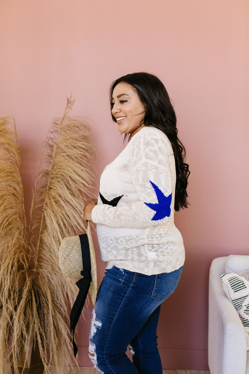 Starring You Sweater In Ivory